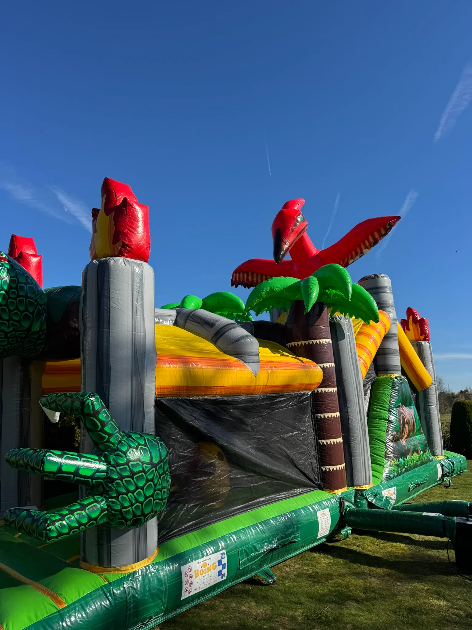 Hindernissenbaan dino